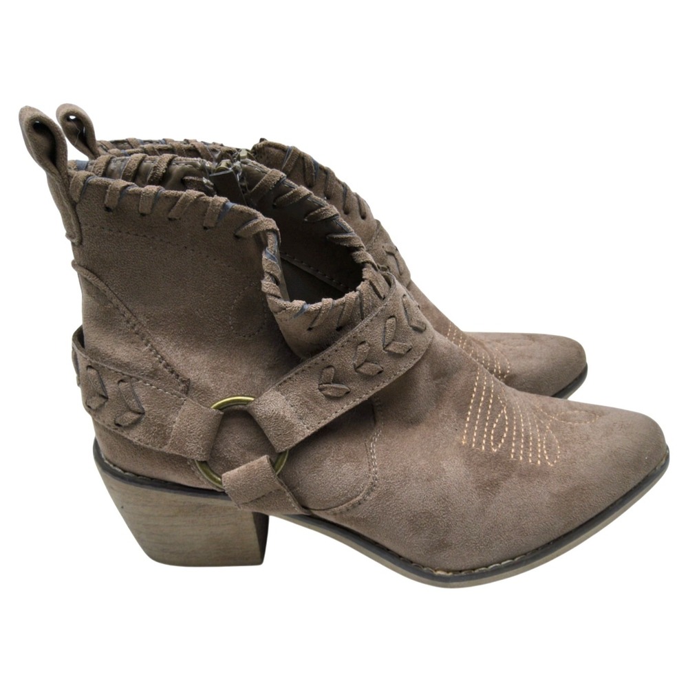 Alter'd State  Women Ankle Bootie Tan Color Suede / Size 9‎